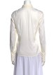 Brunello Cucinelli Long Sleeve Button-Up Top
