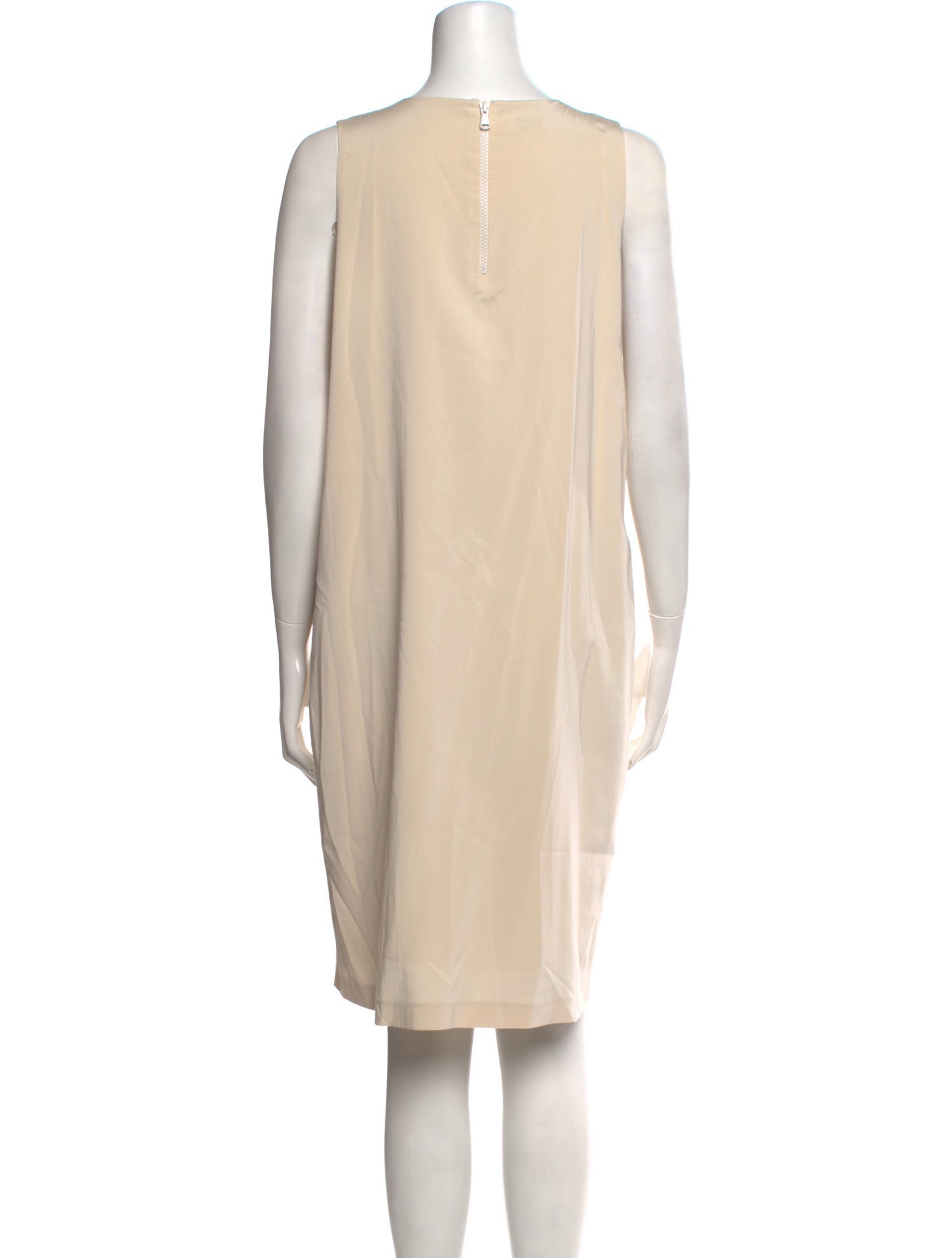 Brunello Cucinelli Scoop Neck Knee-Length Dress