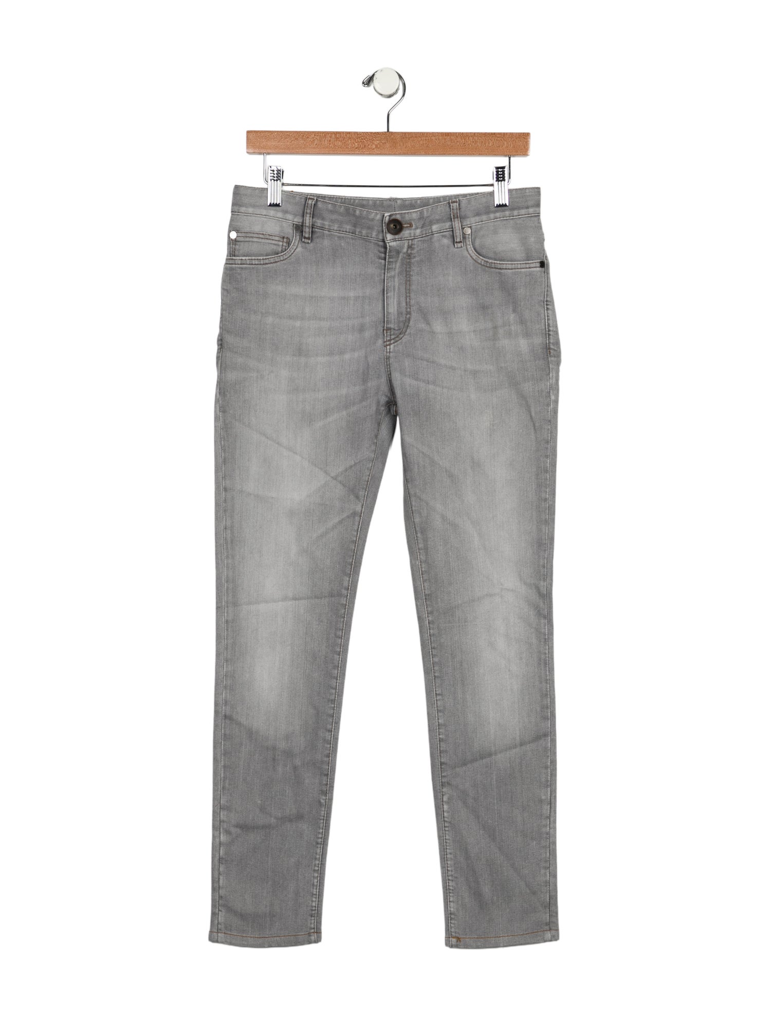 Brunello Cucinelli Mid-Rise Skinny Leg Jeans