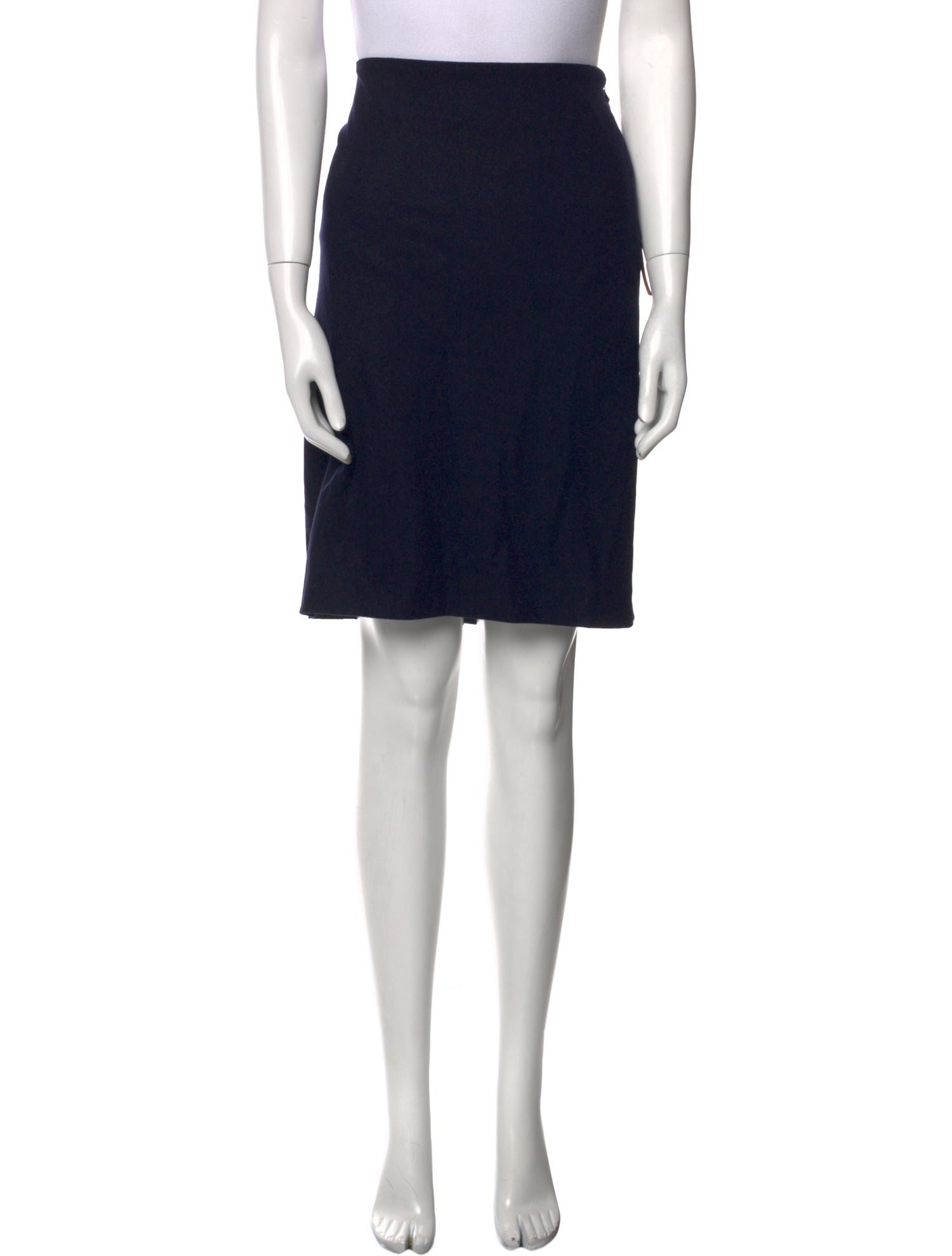 Brunello Cucinelli Virgin Wool Knee-Length Skirt