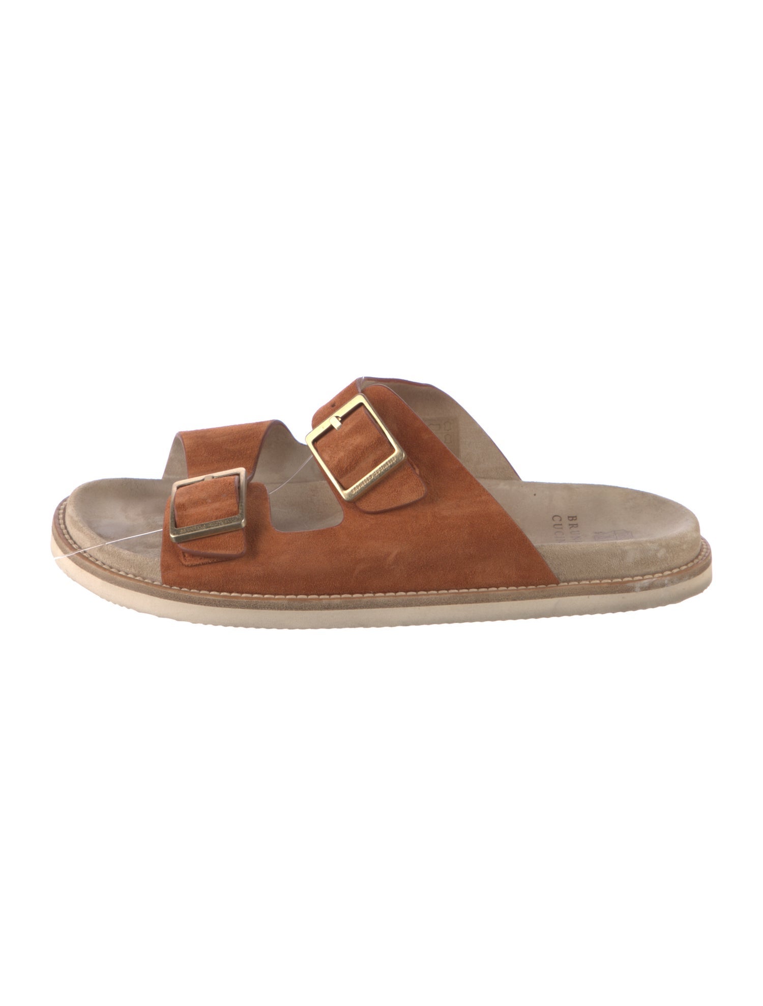 Brunello Cucinelli Suede Slides