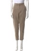 Brunello Cucinelli Virgin Wool Straight Leg Pants
