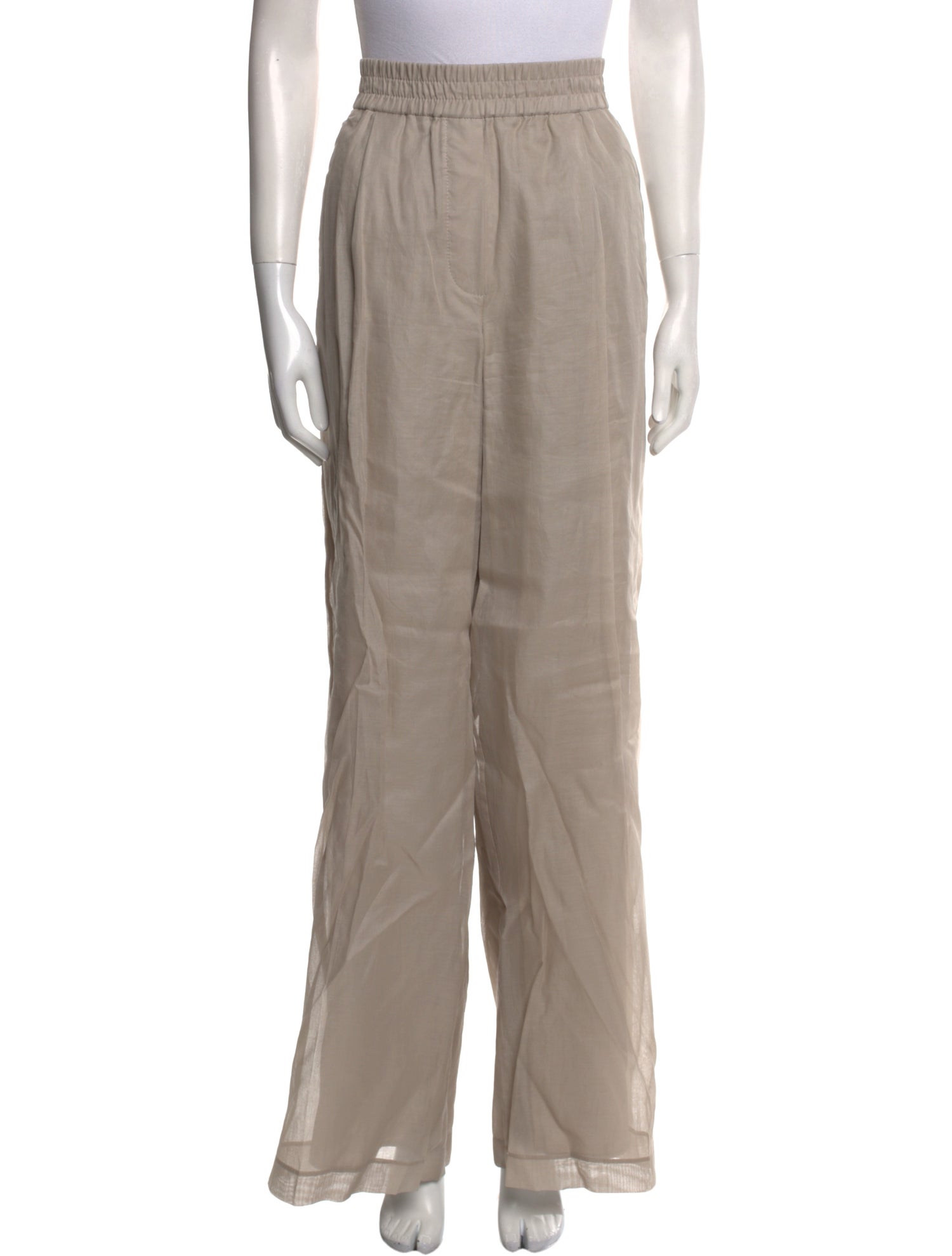 Brunello Cucinelli Wide Leg Pants