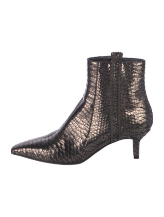 Brunello Cucinelli Monili Leather Boots