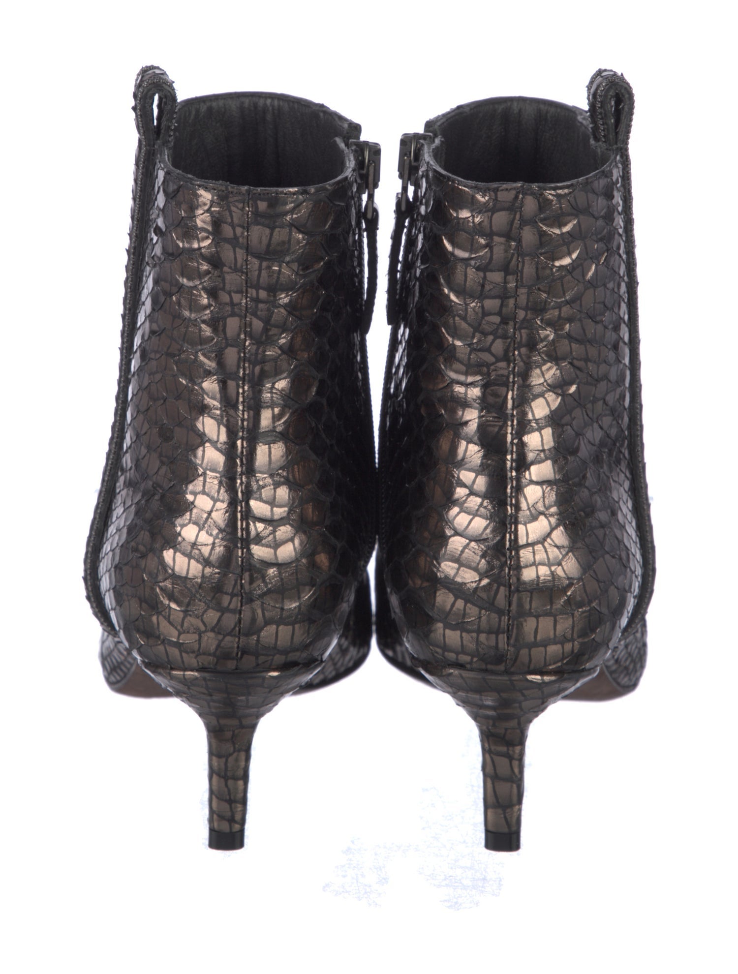 Brunello Cucinelli Monili Leather Boots