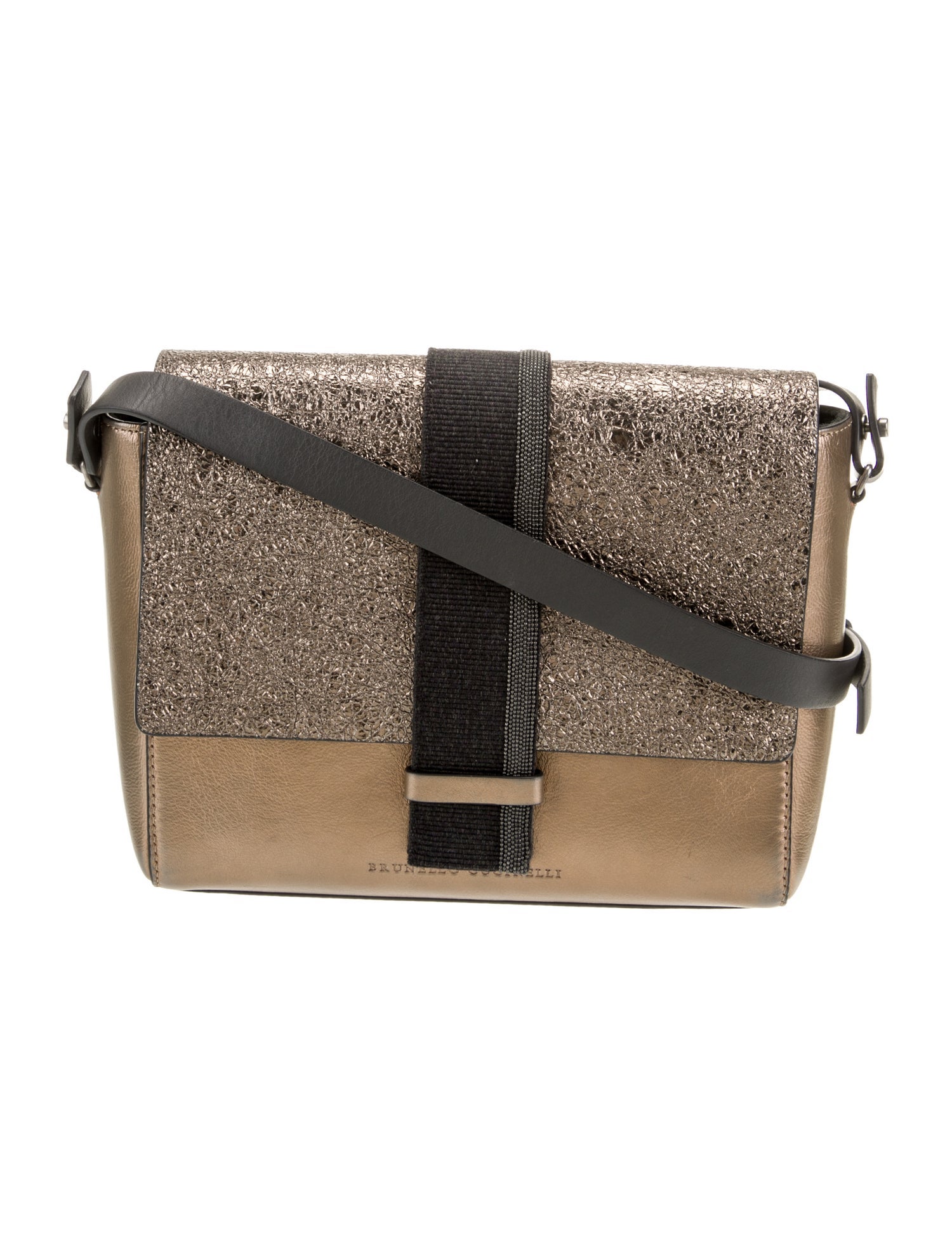 Brunello Cucinelli Leather Crossbody Bag