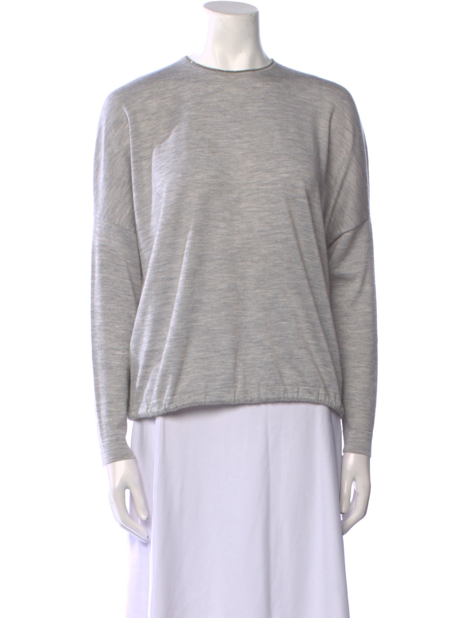 Brunello Cucinelli Cashmere Crew Neck Sweater