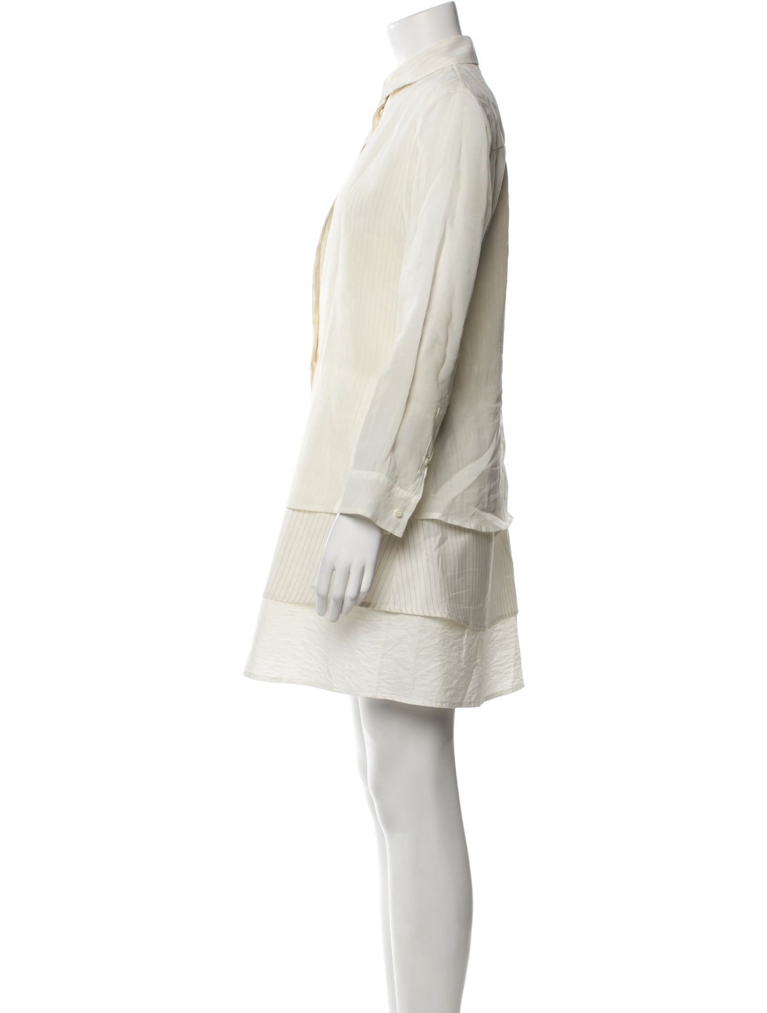 Brunello Cucinelli Silk Mini Dress