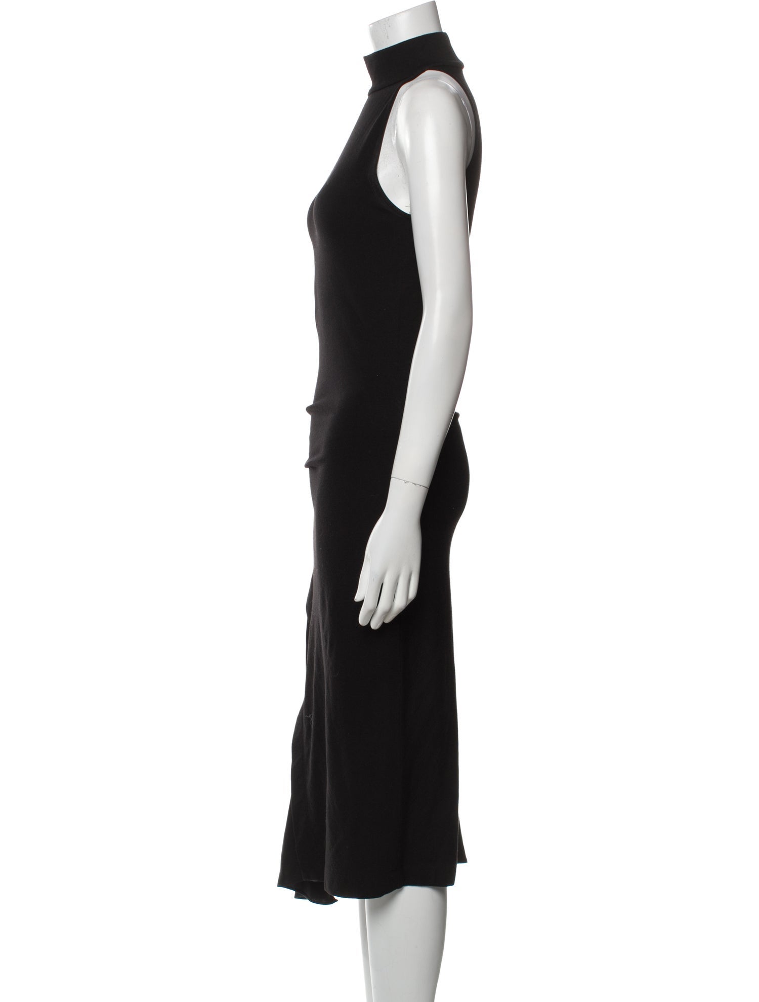 Brunello Cucinelli Virgin Wool Midi Length Dress