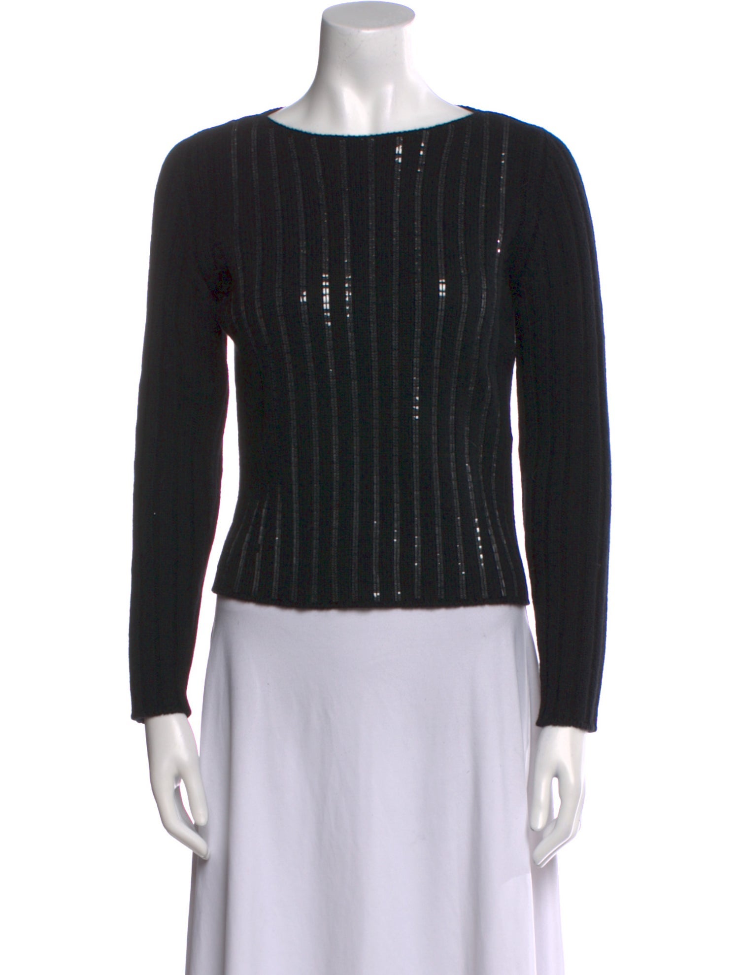 Brunello Cucinelli Cashmere Bateau Neckline Sweater