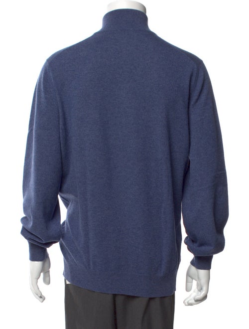 Brunello Cucinelli Cashmere Turtleneck Polo Sweater