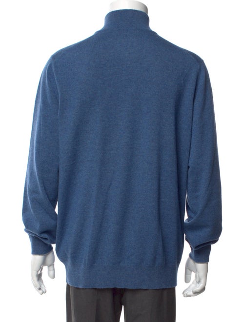 Brunello Cucinelli Cashmere Turtleneck Polo Sweater