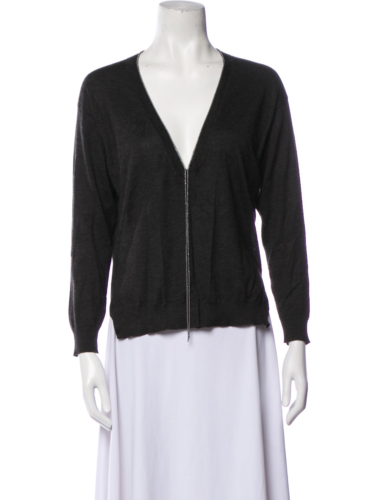 Brunello Cucinelli Cashmere V-Neck Sweater