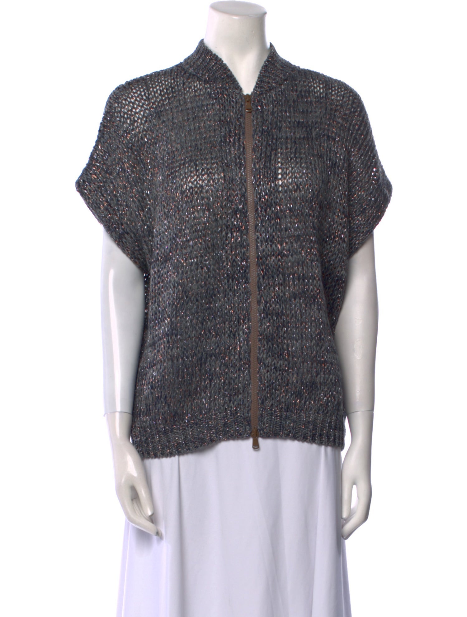 Brunello Cucinelli Mock Neck Sweater