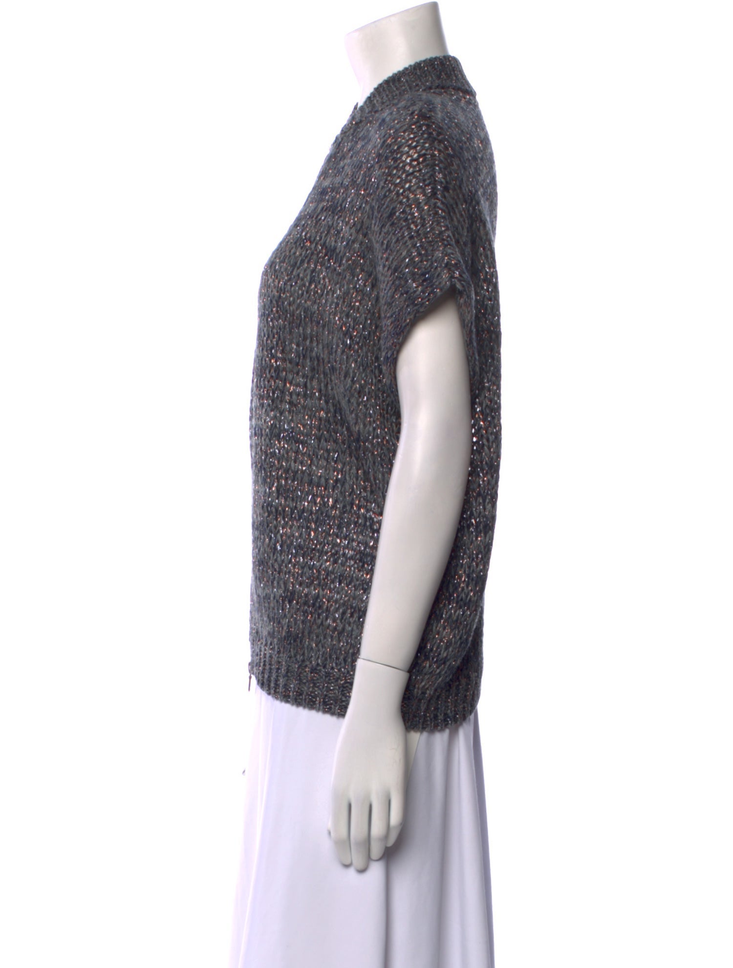 Brunello Cucinelli Mock Neck Sweater