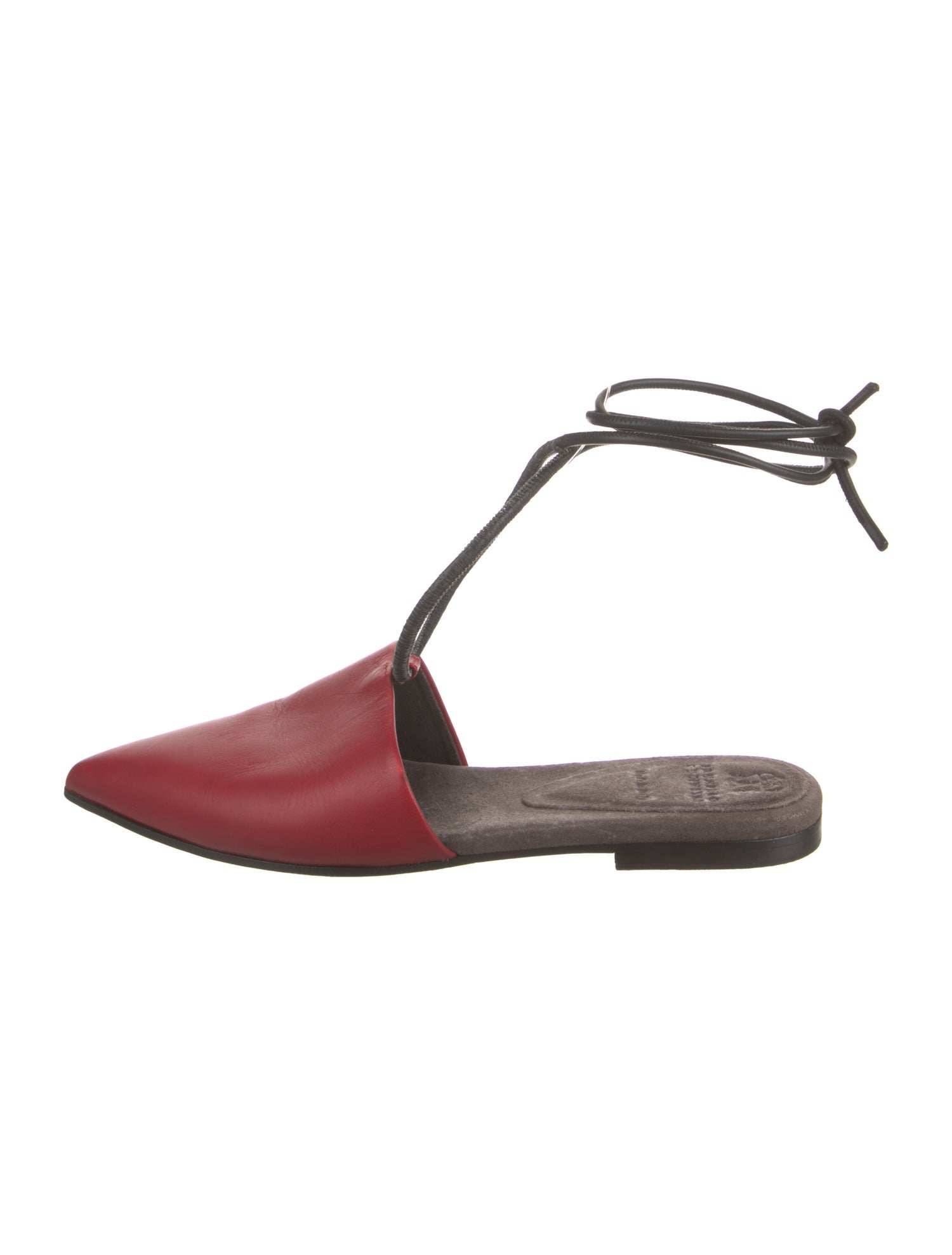 Brunello Cucinelli Monili Leather Mules