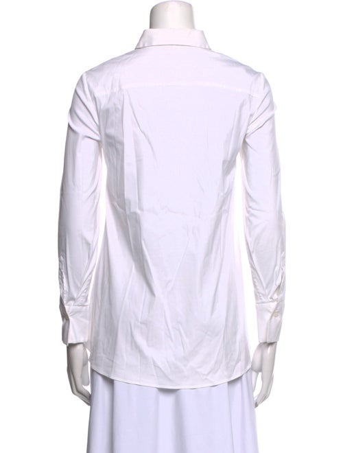 Brunello Cucinelli Long Sleeve Button-Up Top