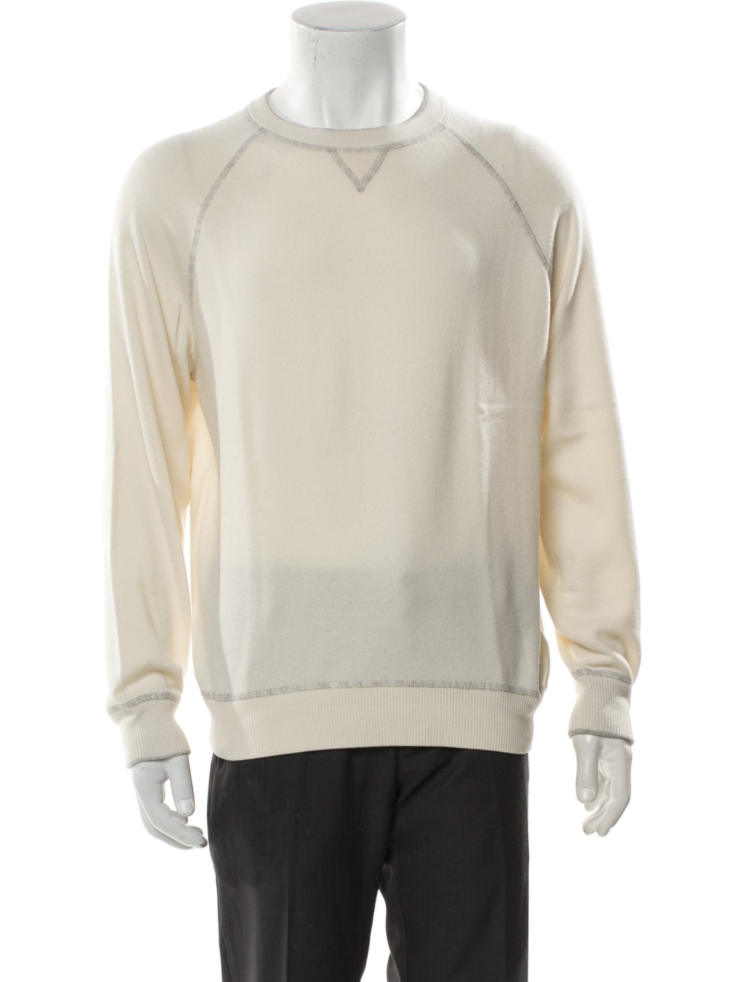 Brunello Cucinelli Virgin Wool Crew Neck Pullover