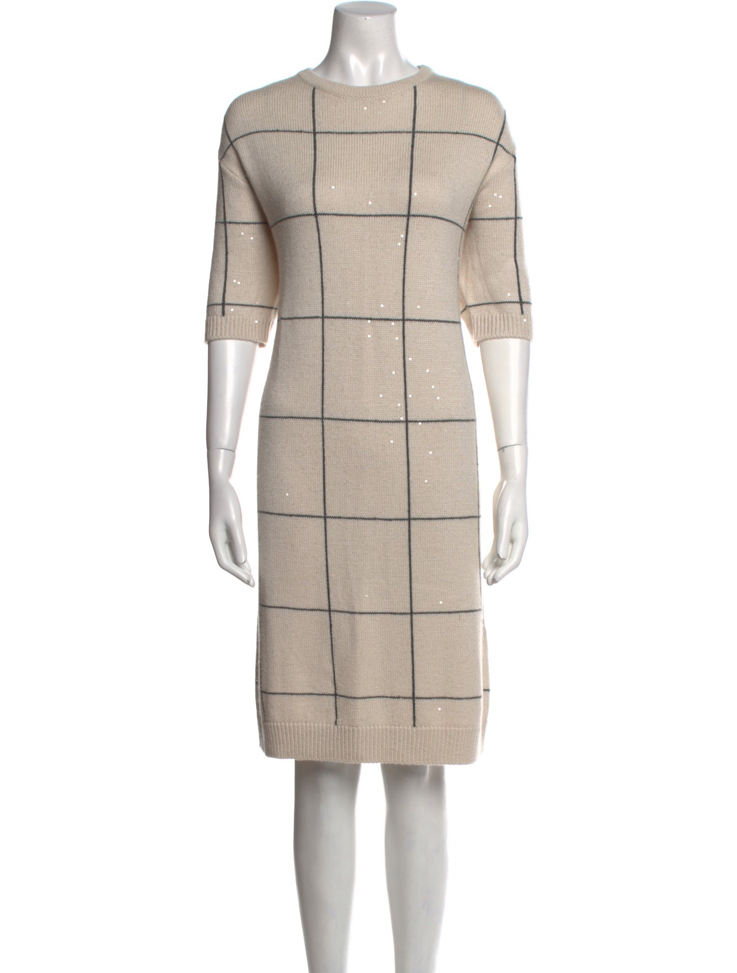 Brunello Cucinelli Cashmere Knee-Length Dress