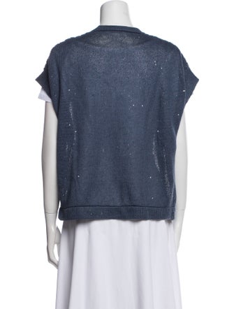 Brunello Cucinelli Linen Tweed Pattern Jacket