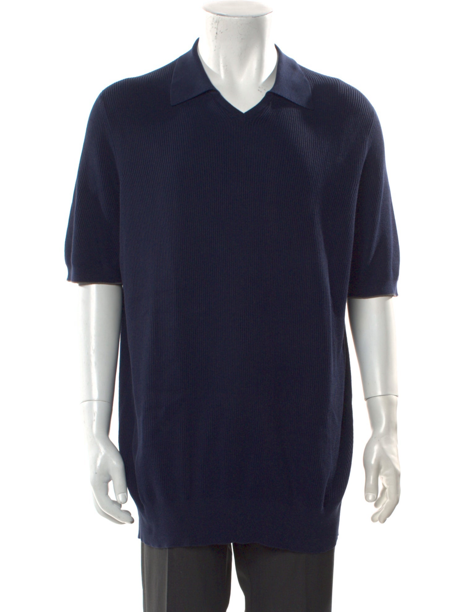 Brunello Cucinelli V-Neck Short Sleeve Pullover