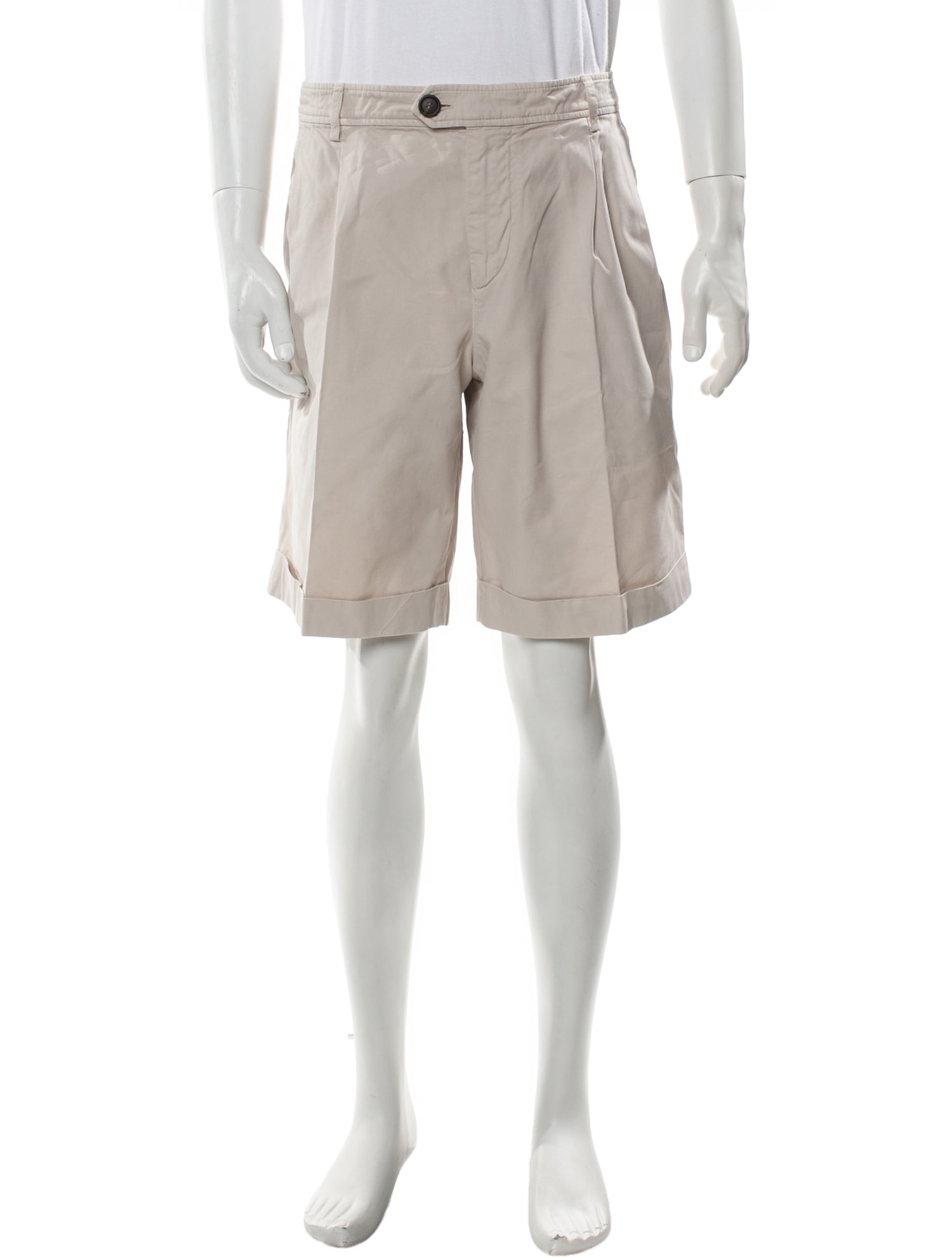 Brunello Cucinelli Flat Front Shorts