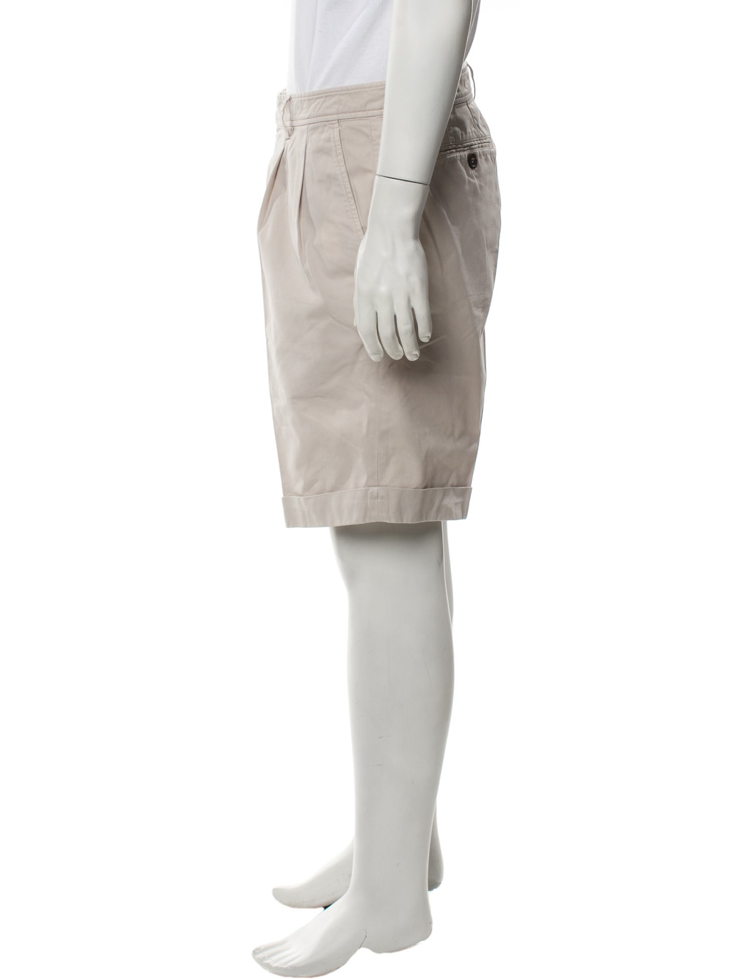 Brunello Cucinelli Flat Front Shorts