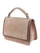 Brunello Cucinelli Suede Top Handle Bag