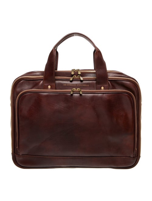 Brunello Cucinelli Leather Briefcase