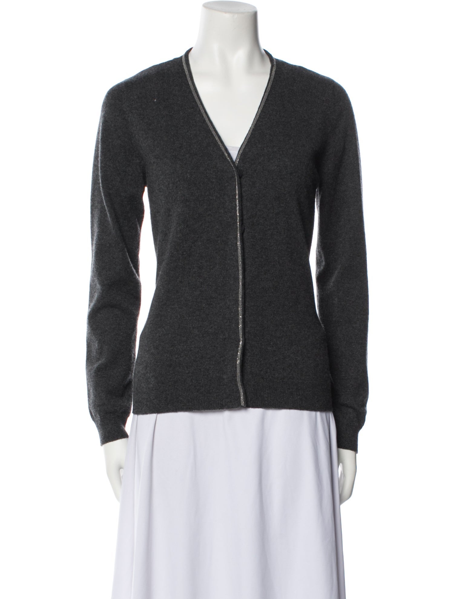 Brunello Cucinelli Cashmere V-Neck Sweater