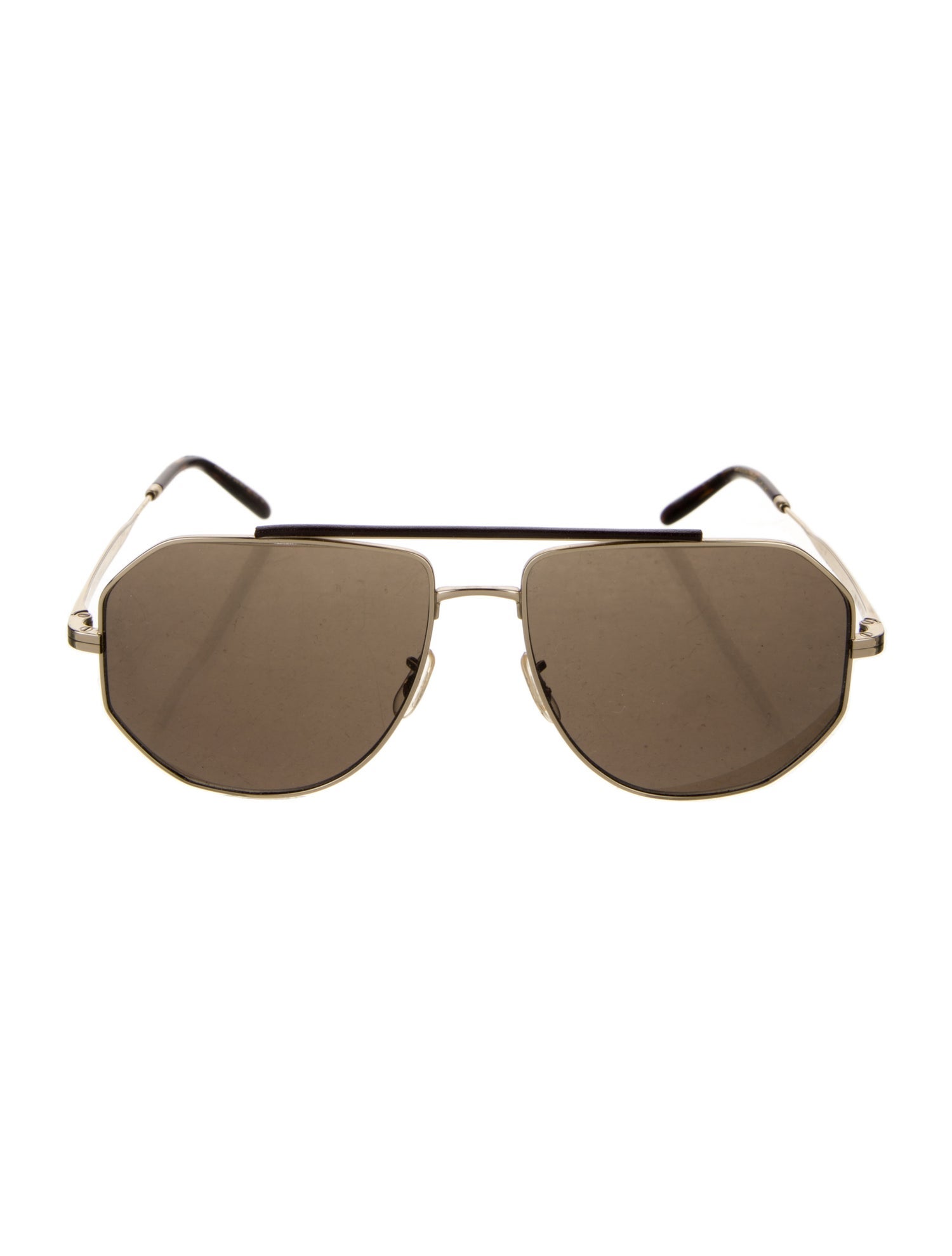 Brunello Cucinelli Aviator Tinted Sunglasses