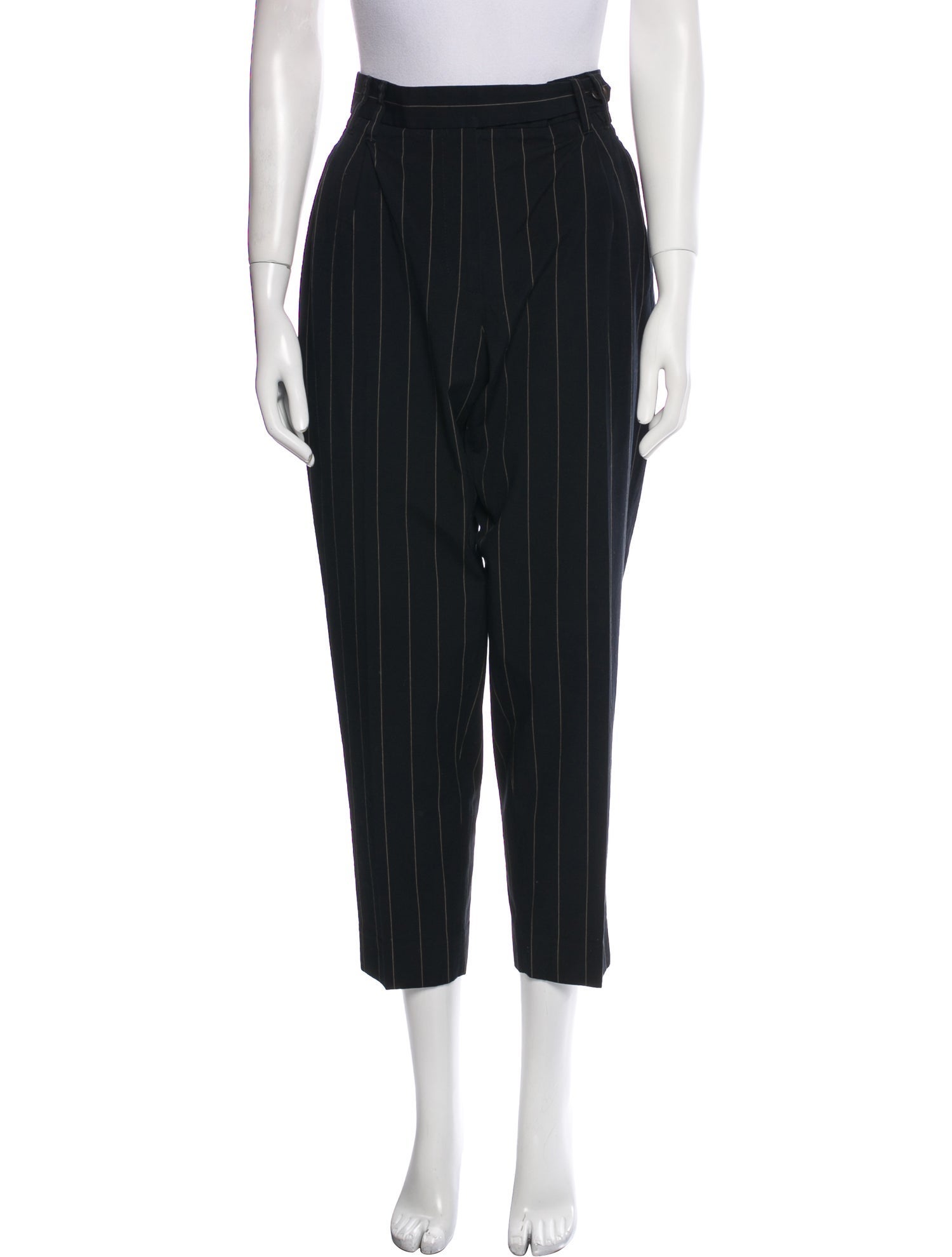 Brunello Cucinelli Striped Straight Leg Pants