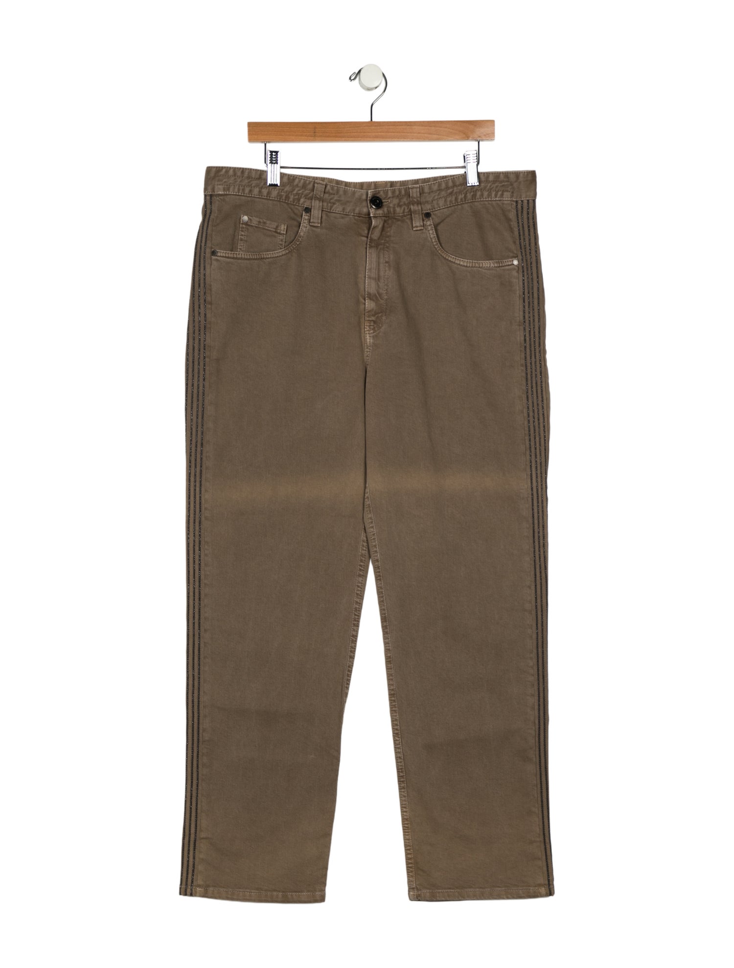 Brunello Cucinelli High-Rise Wide Leg Jeans w/ Tags