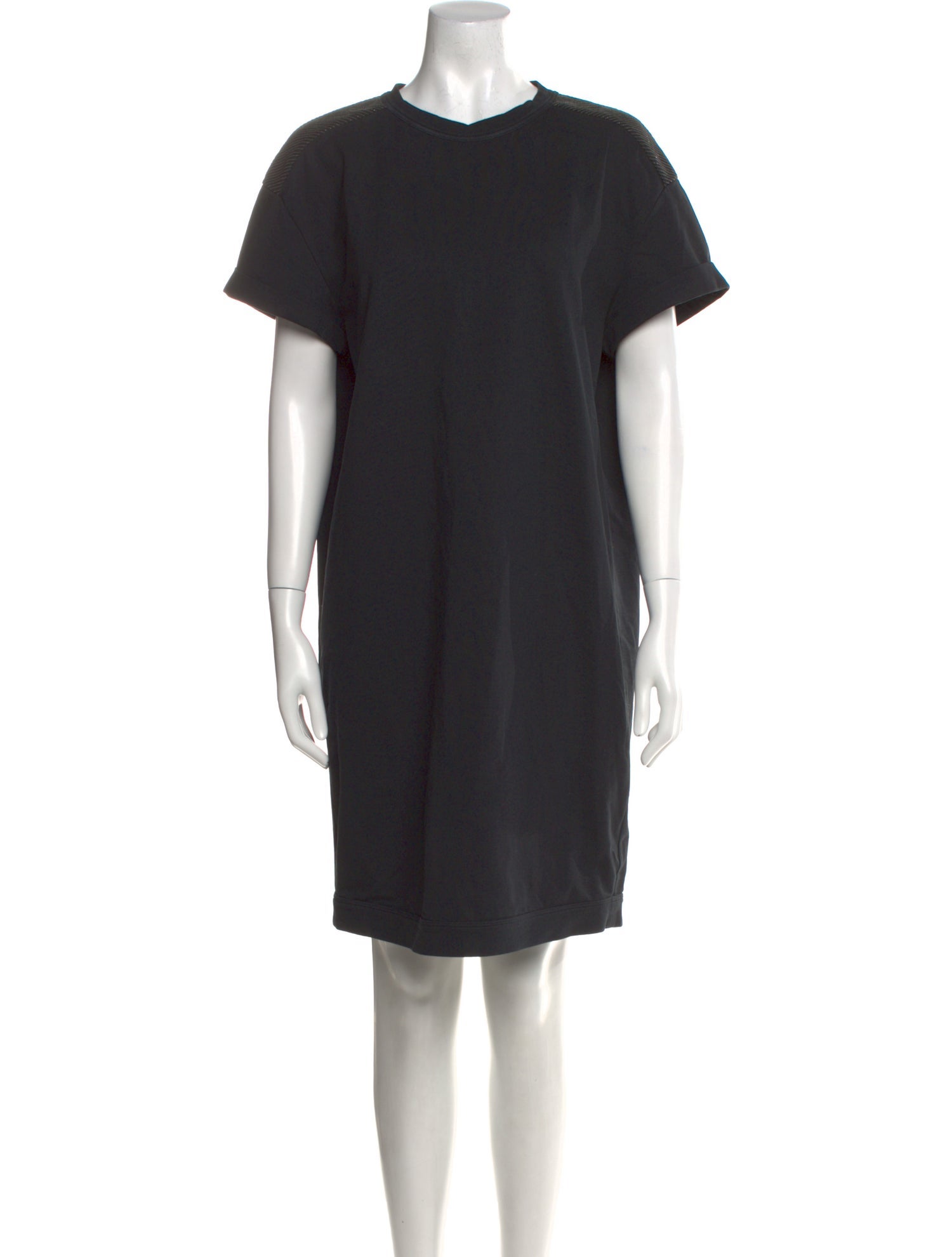 Brunello Cucinelli Crew Neck Knee-Length Dress
