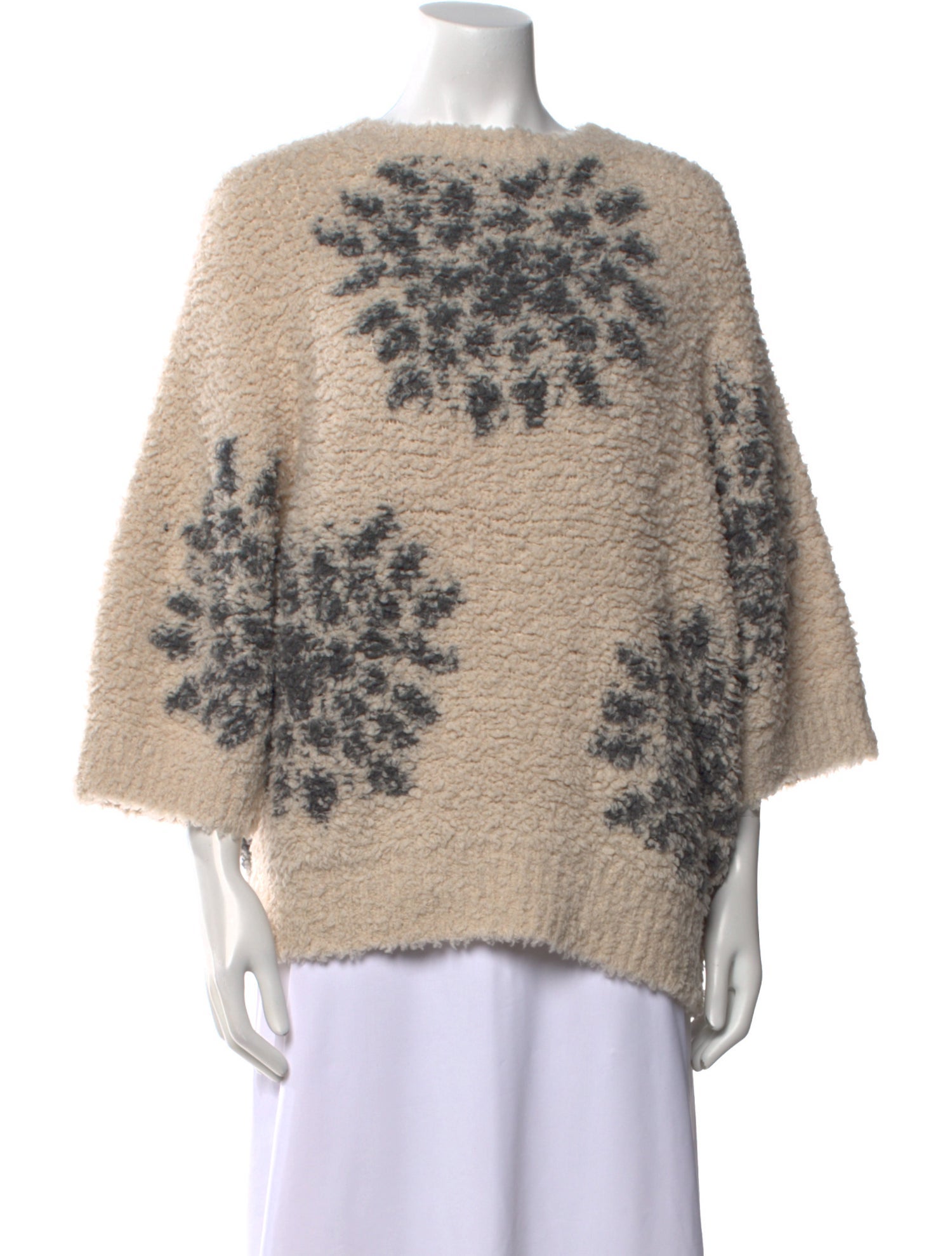 Brunello Cucinelli Cashmere Printed Sweater