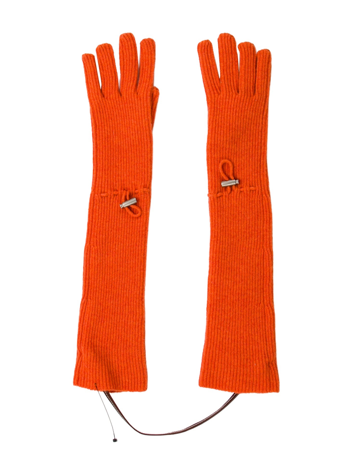 Brunello Cucinelli Cashmere Knitted Long Gloves w/ Tags