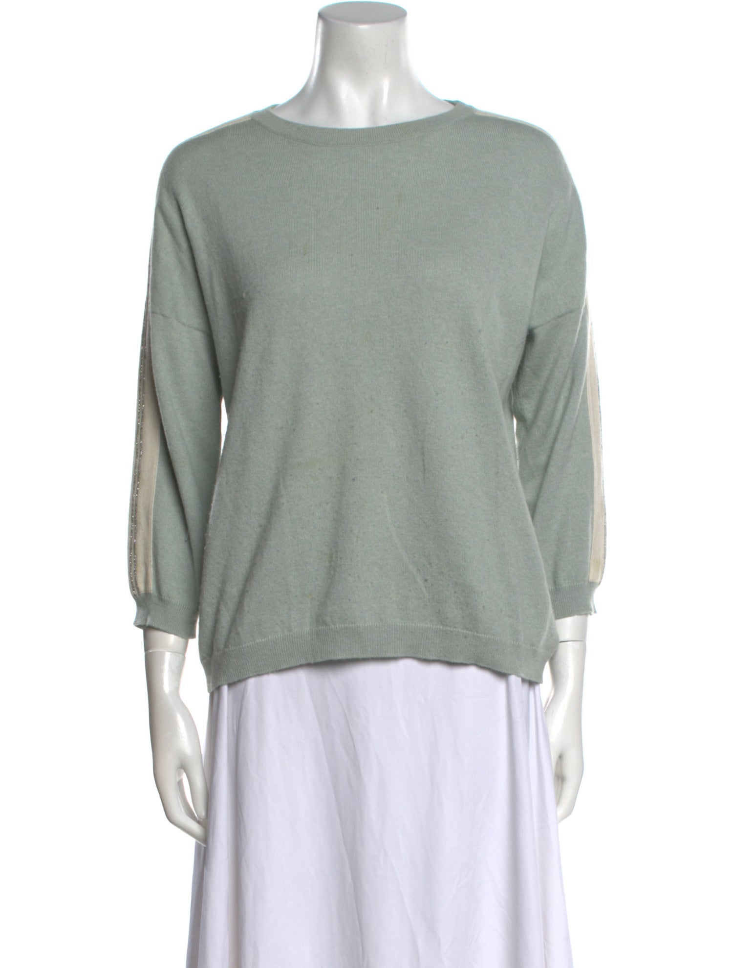 Brunello Cucinelli Cashmere Bateau Neckline Sweater