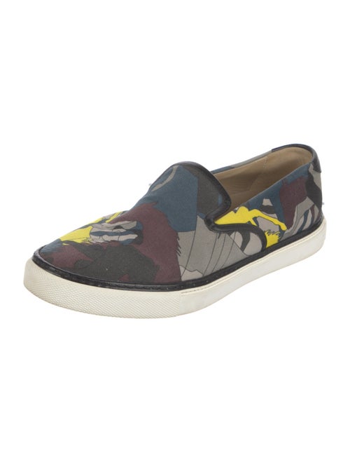 Brunello Cucinelli Canvas Printed Sneakers