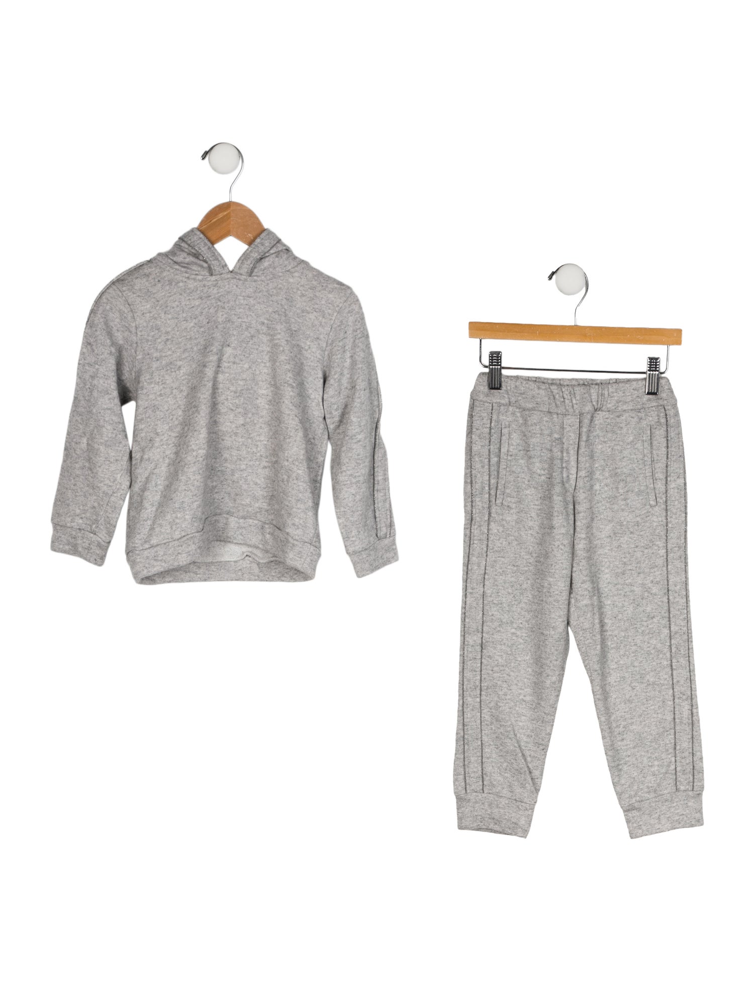 Brunello Cucinelli Girls Sweatsuit Set