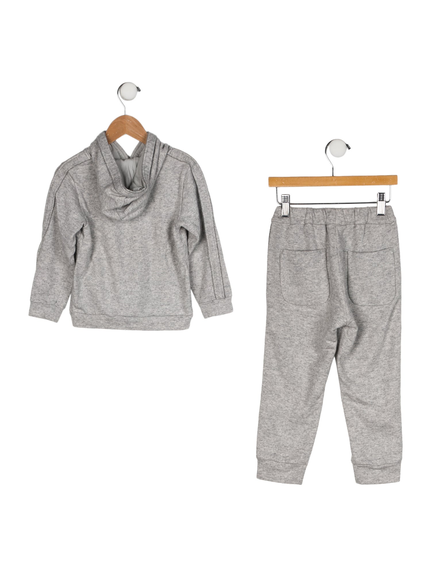 Brunello Cucinelli Girls Sweatsuit Set