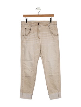 Brunello Cucinelli Mid-Rise Skinny Leg Jeans