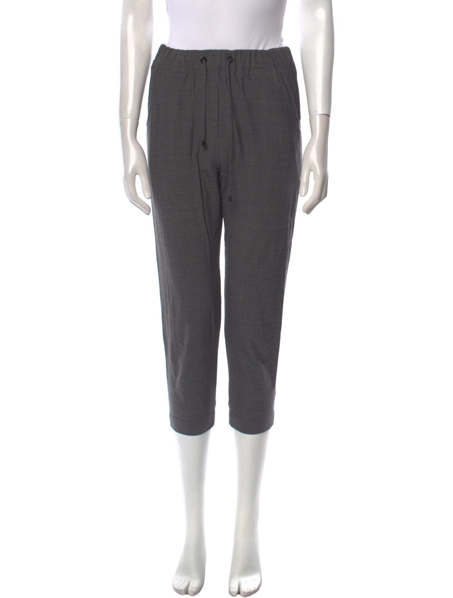 Brunello Cucinelli Virgin Wool Skinny Leg Pants