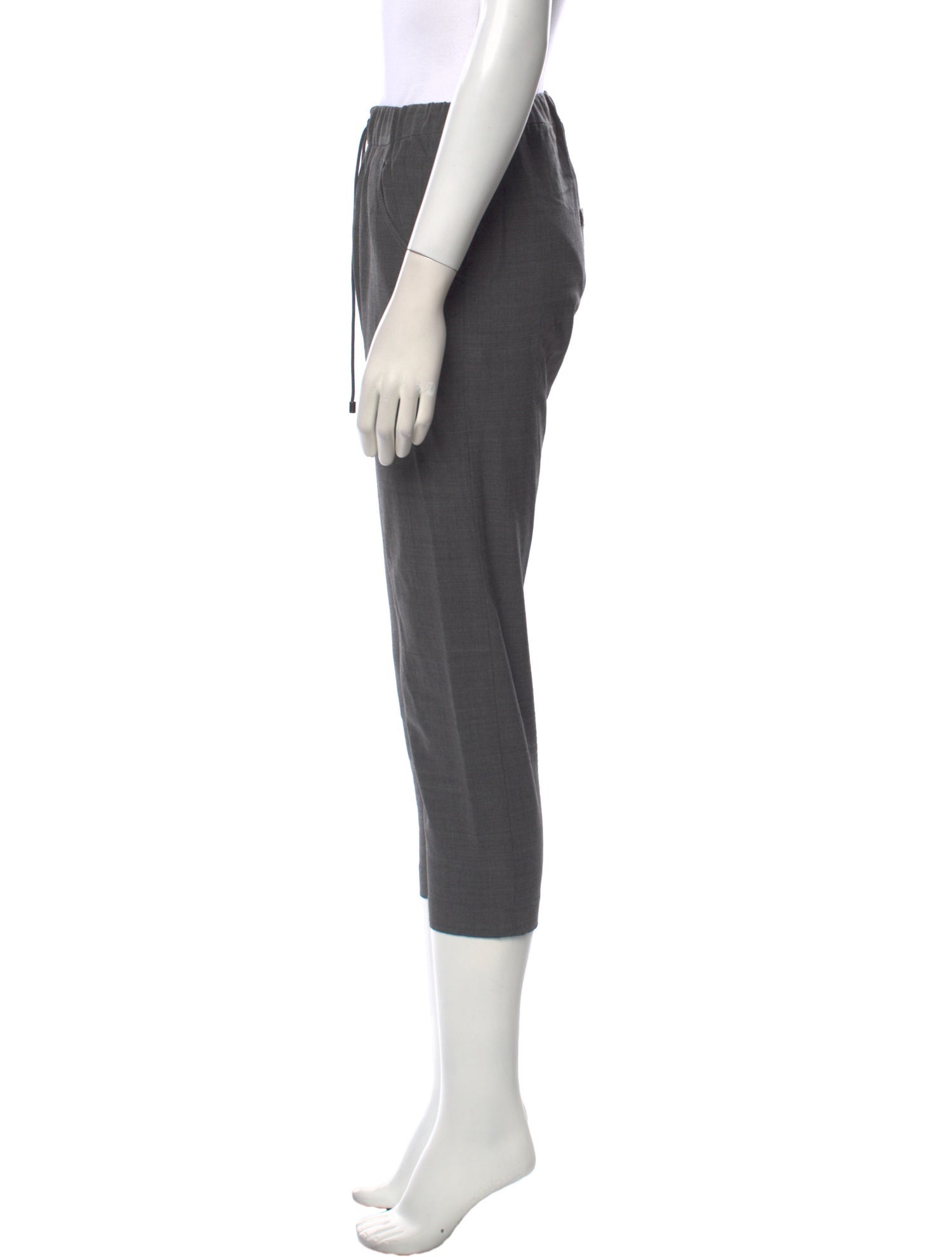 Brunello Cucinelli Virgin Wool Skinny Leg Pants