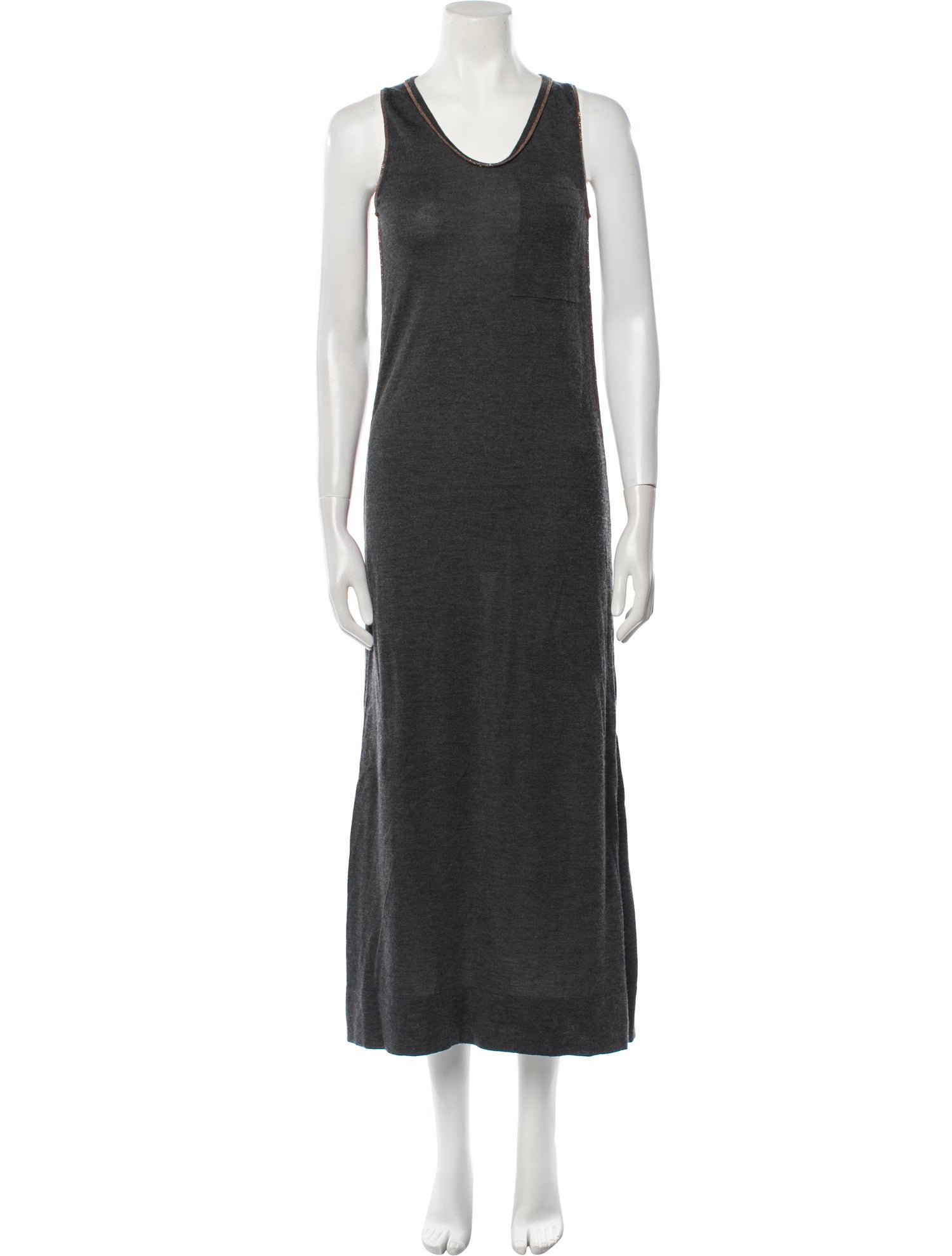 Brunello Cucinelli Cashmere Long Dress