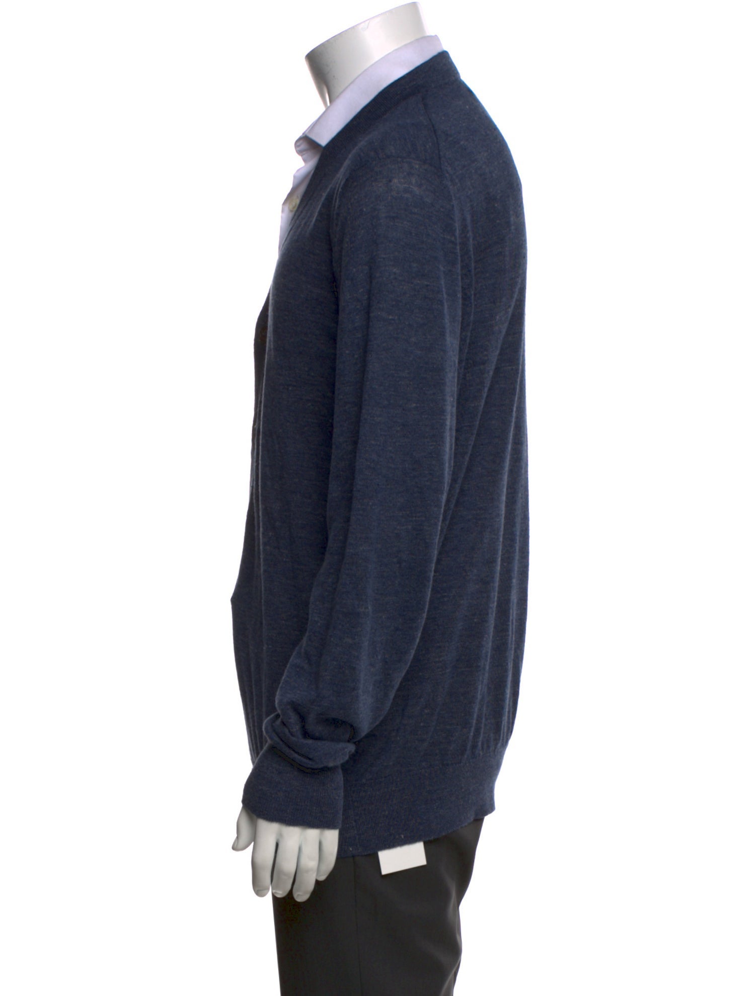 Brunello Cucinelli Linen V-Neck Cardigan