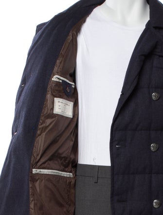 Brunello Cucinelli Wool Puffer Coat