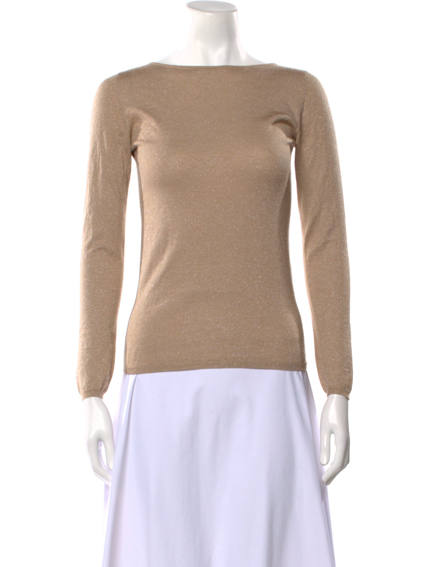 Brunello Cucinelli Bateau Neckline Sweater