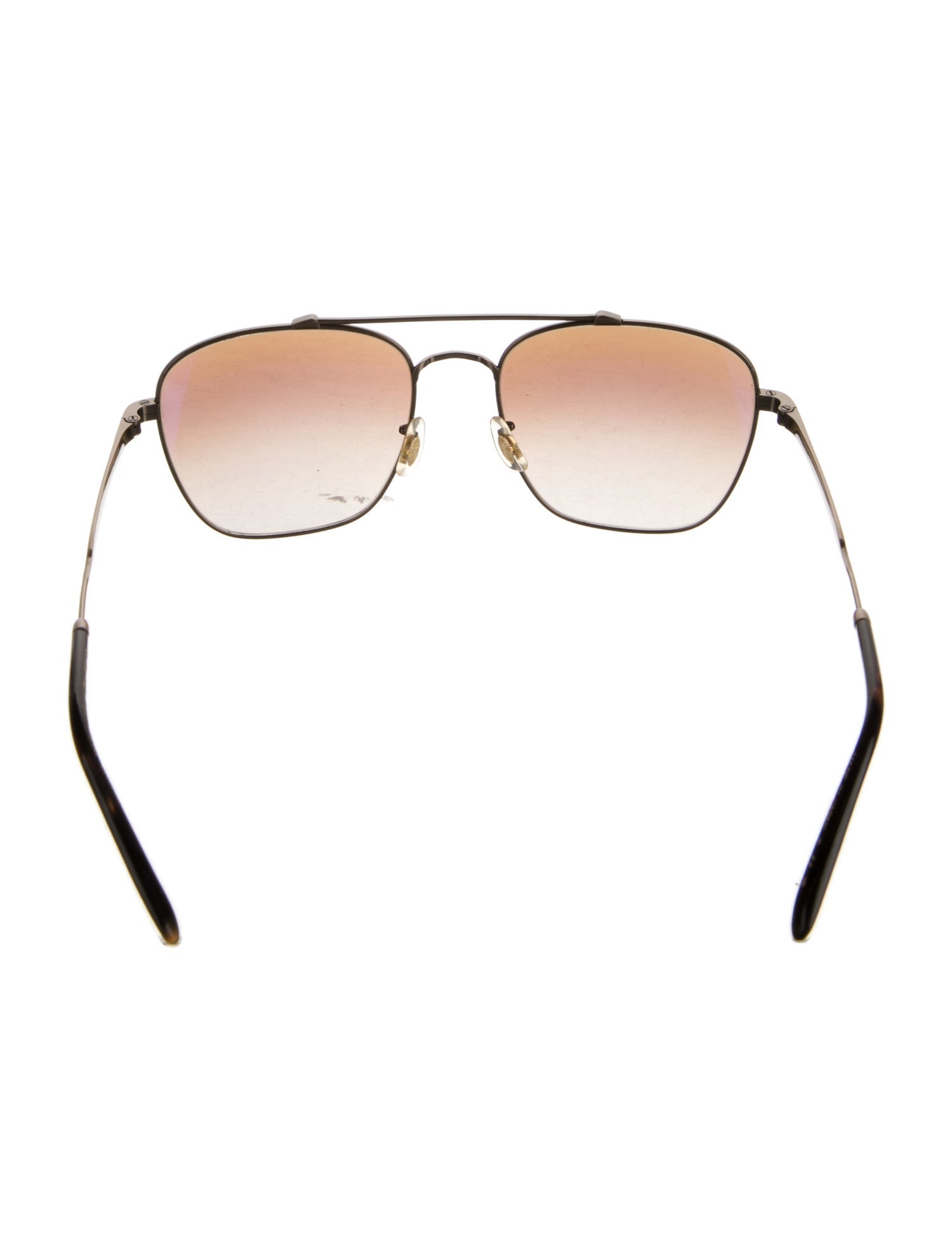Brunello Cucinelli Aviator Mirrored Sunglasses