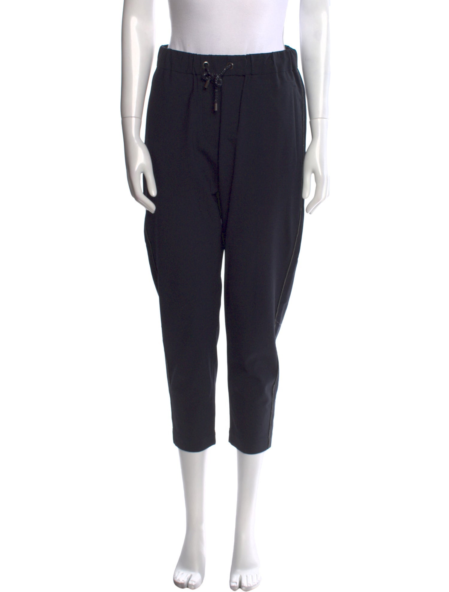 Brunello Cucinelli Virgin Wool Straight Leg Pants