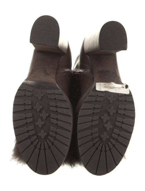 Brunello Cucinelli Leather Lace-Up Boots